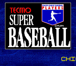Tecmo Super Baseball screenshot 4 for Sega Genesis